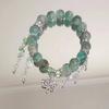 Pulseira de esmalte colorido feminina cor de verão dopamina pequena fresca temperamento branco amigas pulseira de estudante presente atacado