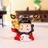 Estatueta Criativa de Resina do Pequeno Zhong Kui, Decoração de Pequeno Deus Chinês para Alívio do Estresse, Presente de Ornamento para Mesa e Carro