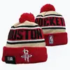 Chapéus de Tricô para Time de Basquete Mais Vendidos no Atacado, Chapéus de Tricô Unisex para Casal Raptors Bulls, Disponíveis para Dropshipping em Conjuntos de Dez, Versátil