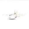 Pendientes Pangadora 925 de cobre blanco plateado con perla hueca, pendientes de amor, pendientes de borla, moda, temperamento