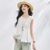 Ropa de Mujer de Comercio Exterior en Stock Verano 2026 Nuevo Estilo Coreano Dulce con Volantes Fresca y de Hada Camisa