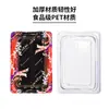 Sunzza venta al por mayor gama alta Taiwán mar impresión japonesa caja de embalaje para sashimi caja de embalaje desechable para llevar sushi