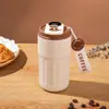 Caneca Térmica com Display de Temperatura Inteligente, Caneca de Café de Alto Estilo com Alça, Copo de Água Simples Portátil de Aço Inoxidável 316 Venda por Atacado
