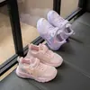 Zapatillas Deportivas para Niñas Primavera y Otoño 2026 Nuevo Estilo Niños Medianos y Grandes Casual Zapatos de Papá Malla Infantil Transpirable Zapatillas de Correr