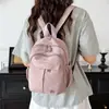 Mochila Ligera de Nylon Casual para Viajes, Compras, Versátil, Bolso para Mujer, Almacenamiento Portátil, Compras, Viajes Diarios, Mochila Pequeña