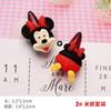Nueva Manicura Adornos de Dibujos Animados Estéreo Oso Mickey Pato Donald Daisy Lindo Manicura Joyería de Diamantes Decoración de Uñas