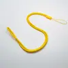 Cordão de pescoço para celular de corda redonda, alça de pulso longa, cordão anti-perda para chaves, pingente de corda redonda para pendurar pendrive no celular