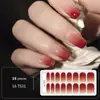 Pegatinas para Manicura en Gel sin Luz Gradiente Igual que las Celebridades de Internet Color Caramelo Pegatinas de Uñas de Verano Película de Esmalte de Uñas Duraderas Impermeables