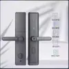 Cerradura Electrónica Inteligente de Puerta Q05 de un Solo Toque para Viviendas de Alquiler, Cerradura Inteligente para Casas de Huéspedes, Cerradura Universal para Apartamentos con Control Remoto por App
