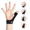 Férula para Dedo Infantil con Soporte para Pulgar, Tira de Aluminio, Protector de Dedo Flexible, Soporte para Articulaciones, Muñequera Deportiva