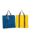 Bolsas de Mensajero Personalizadas Tejidas con Logos Imprimibles para Actividades de Exposición, Bolsas Tejidas con Recubrimiento de Plástico, Impermeables, Engrosadas y con Recubrimientos Ecológicos