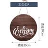 Placa Decorativa de Madera de Densidad Moderna Minimalista Transfronteriza Adecuada para Regalos de Canje de Puntos para Parejas de Bodas y Decoración del Hogar