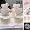 Decoración de Pastel Hermosa para el Día de las Madres 2025 Corona Diamante Adorno Mamá Hada Mamá Tarjeta de Amor Enchufe