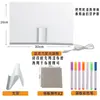 Pizarra de Dibujo Luminosa Juguete Infantil para Niñas, Pizarra para Calcar y Pintar Escribir, Pizarra para Garabatear, Regalo Fluorescente Dibujado a Mano