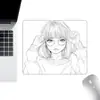 Comercio Exterior Transfronterizo Venta Caliente Dibujo Lineal de Animación de Dibujos Animados Alfombrilla Especial para Mesa de E-Sports Fábrica Venta al por Mayor Alfombrilla Grande para Ratón de Juego