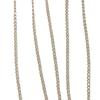 Material para joyería diy hecho a mano cobre puro cadena suelta cadena plana delgada collar pulsera aretes aretes accesorios horquilla al por mayor