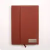 Cuaderno de Papel Suelto de Cuero para Negocios A5 Cuaderno Multifuncional Carpeta de Gerente Planificador Clásico Diario Sencillo
