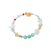 Pulseira de Miçangas Estrela do Mar Dopamina Fresca para Mulheres, Doce, Fashion, Versátil, Nicho, Joia de Luxo, Elegante