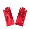 Guantes Elásticos Cortos Estilo Harajuku Oscuro Transfronterizos Guantes de Baile de Performance Punk Guantes de Cuero para Cosplay Venta al por Mayor