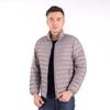 Chaqueta de Algodón de Invierno 2023 para Hombre, Estilo Corto Elegante, Cuello Alto, Corte Delgado, Chaqueta Acolchada de Algodón con Plumas, Abrigo Estilo Coreano, Azul Real y Negro