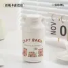 Taza Aislada Nueva y Elegante para Niñas, Taza de Café Portátil para Viaje, Taza de Bebida Directa Estilo Estudiante, Estilo Ins con Asa