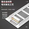 Malla de Ventilación para Gabinete de Aleación de Aluminio Blanco Cubierta Decorativa para Zapatero Rejilla de Agujero de Ventilación Rejilla de Disipación de Calor Agujero Cubierta de Agujero de Escape