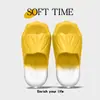 Pantuflas de Suela Gruesa para Mujer 2026 Nuevo Verano Interior Hogar Pareja Baño Pantuflas Antideslizantes para Hombres para Usar Afuera