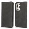 Funda para teléfono móvil Samsung S24UITRA Flip Color sólido Funda de cuero para teléfono móvil Estuche protector con tarjeta magnética resistente