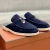 Fábrica Comercio Exterior Nuevas Zapatillas Ligeras Baotou Europeas y Americanas Casual Talla Grande Par de Zapatos Planos para Hombre y Mujer Zapatos Talla Grande Negro