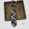 En stock Estilo Universitario Japonés Estudiante Corbata de Cuadros Sin Corbata Traje de Buceo Uniforme JK Corbata Pajarita Traje para Hombres y Mujeres