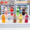 Nova série de garrafas de bebida simuladas, acessórios de resina com cola de creme DIY feitos à mão, pingentes, enfeites para pendurar e peças decorativas