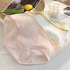 Ropa interior de algodón para bebé Clase A para mujer, algodón burbuja 5A, algodón, calzones de talla grande transpirables de cintura media para mujer