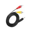 Consola de videojuegos portátil conectada a TV Cable de video para consola de juegos de 2.5 mm de largo 3 metros Cable AV Batería del mando Accesorios