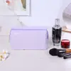 Bolsa com Zíper de Armazenamento Tpu Costurada de Aparência Sofisticada 2025 Bolsa de Maquiagem Tpu Bolsa de Armazenamento de Viagem Transparente de Grande Capacidade