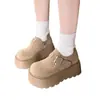 Zapatos Birkenstock de Suela Gruesa para Aumentar Altura para Mujer 2025 Zapatos de Primavera para Mujer para Personas Bajas, Mocasines Casuales, Zapatos de Plataforma, Versátiles