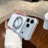 Soporte Giratorio Aplicable a Funda para Teléfono Apple 18ProMAX 17 Resistente a Caídas Dos en Uno iPhone18Pro Funda Magnética