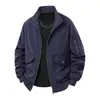Nueva Chaqueta de Trabajo Retro para Hombre de Primavera y Otoño, Abrigo Versátil Casual Holgado de Moda, Estilo de Ropa de Trabajo Adelgazante y Elegante