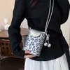 Bolsa Pequena de Bolinhas 2026 Transfronteiriça para Mulheres, Bolsa de Balde Color-Blocking para Celular, Bolsa de Ombro Transversal Casual de Moda para o Verão