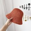Sombrero de Pescador de Ala Ancha para Mujer, Sombrero de Sol Versátil de Verano para Vacaciones, Sombrero de Sol Delgado con Protección Solar y Lazo, Estilo Ol a la Moda