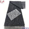 Francés Retro Ancho Completo Lentejuelas de Cuentas de Burbujas Bordado Encaje Diamante Caliente Tela Vestido Vestido Bordado de Malla Venta al por Mayor