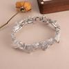 Pulsera Collar Exagerada de Tocón Europeo y Americano Personalidad Estilo Simple Moda Temperamento Estilo Frío Sentido Avanzado Diseño Pulsera para Mujeres
