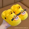 Crocs Infantis Meninos Verão Antiderrapante Solado Macio Baotou Meninas Desenho Animado Interno Fofo Bebê Sandálias de Bebê