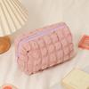Bolsa de Cosméticos Creativa de Gran Capacidad Estilo Ins de Alta Gama Portátil Linda Bolso Satchel Femenino Bolsa de Aseo Almacenamiento Bolsa de Cosméticos