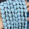Contas de pedra vulcânica em forma de coração coloridas atacado rocha vulcânica preta forma de amor acessórios para joias DIY contas