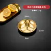 Prato para temperos de aço inoxidável estilo coreano, prato para condimentos com grade, prato de frutas infantil, prato de sobremesa para jardim de infância, prato criativo dourado para molho