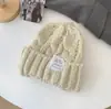 Sombrero de Mujer Nuevo Sombrero de Invierno Bufanda Todo en Uno Sombrero para Viento y Nieve Sombrero de Lana Engrosado con Forro Polar Hebilla Protección para las Orejas Sombrero de Punto