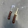 Pelador multifuncional de acero inoxidable, raspador de frutas y verduras específico para cocina, cuchillo de caña de azúcar de plástico
