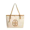 Bolso de Axila de Gran Capacidad para el Trayecto Diario Nuevo Bolso para Mujer 2025 Bolso de Hombro Casual y Elegante Bolso Tote con Costuras Elegantes de Color Contrastante