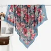 Lenço de seda de 90cm para mulheres, versátil e elegante, lenço pequeno rosa para pescoço, acessório estiloso para combinar com camisas, xales e lenços de cabeça