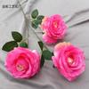 Simulación 3 Anna Rose Boda Camino Fila de Flores Decoración de Pared Flor Arte Floral de Hotel Flor Falsa Suave Venta al por Mayor